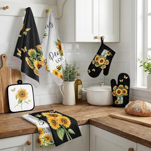 Sunflower Kitchen Decor Set (Sunflower)