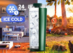 24 oz Insulated Travel Coffee Mug (Evergreen / 24 Ounces)