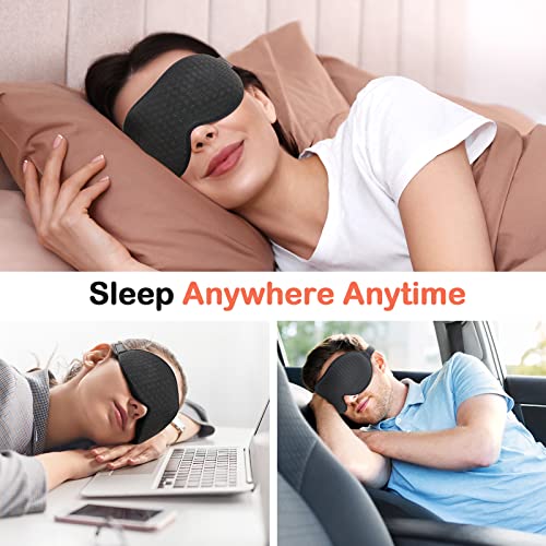 Sleep Mask for Side Sleeper (Black)