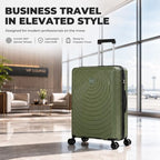 Luggage Sets 3 Piece (Olive Drab / 3 Piece Sets (21/Db/Tb))