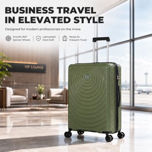 Luggage Sets 3 Piece (Olive Drab / 3 Piece Sets (21/Db/Tb))