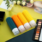 Travel Bottles for Toiletries (Orange)