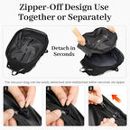 Vacuum Seal Backpack for Travel with Pump (17.3 / Black Q)