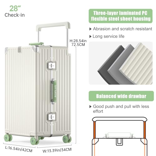 Aluminium Frame Checked (White& Green / 28 inch)