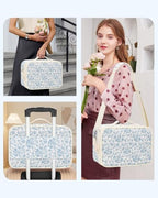 Large Makeup Bag (Medium / Floral Print)