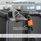 TSA Approved Luggage Locks (Orange 2 Pack)