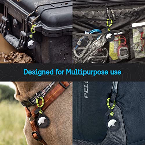 Protector AirTag Holder (Loop Black/Yellow)