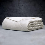 LUXOME Lightweight Blanket | 100% Rayon from Bamboo Fabric & Fill | Full/Queen by LUXOME