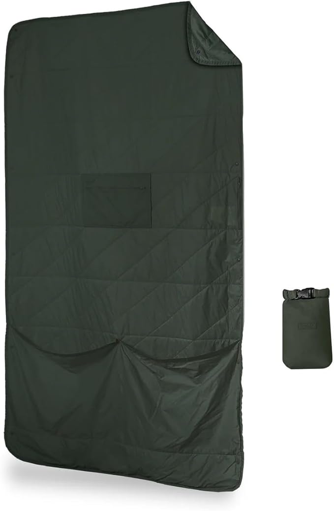 Gravel Layover Blanket – Compact, Warm Down Alternative by Gravel
