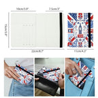 British Buses Passport Holders Passport Wallet for Travel Essentials (British Buses / One Size)