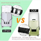 Luggage Cover 28 Inch TSA Approved (Transparent / L (28-29 Inch Suitcase))