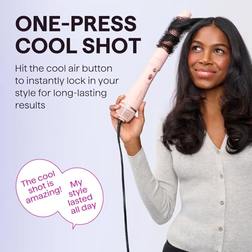 Hair Dryer Brush Set (Pink)