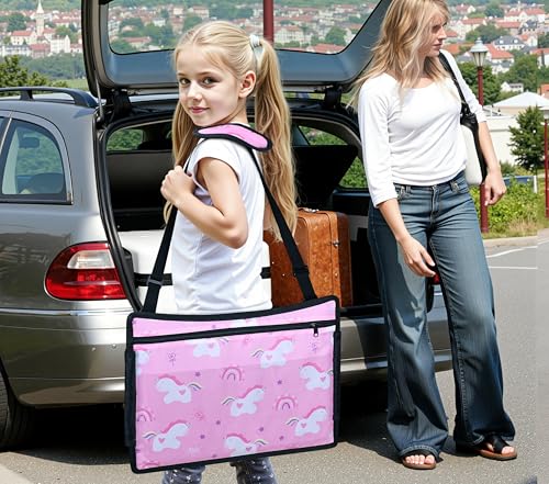 Kids Travel Tray (Dark Pink)