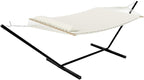 Double Hammock with Stand for 2 Persons Outdoor, Heavy Duty 450lb Capacity by Unknown