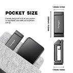 Airplane Phone Holder Mount Universal in Flight Hands Free Viewing with Multi (Black / Black)