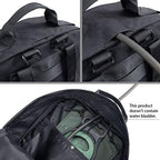 Outdoor Hydration Backpack Bundle Packs Water Bladder carrier for 3L Water bladder (Black)