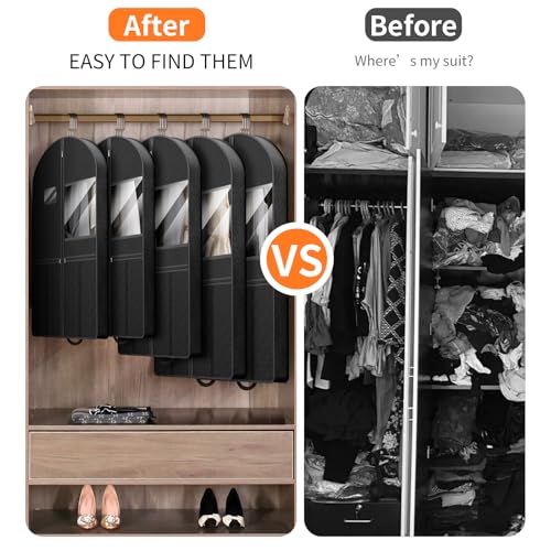 Travel Garment Bag Suits Clothes (43"5Pack)