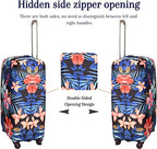 Luggage Cover (Flower / S: Fit 19-20 Inch Luggage)