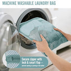 8 Set Packing Cubes for Travel Essentials (15 Blue Gray)