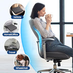 Seat Cushion Chair Pad (Gray / 2X-Large)