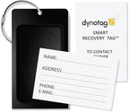 Dynotag® Web Enabled Smart Aluminum Convertible Luggage ID Tag + Braided Steel - Image 8