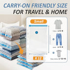 Vacuum Storage Bags with Hand Pump (Small)
