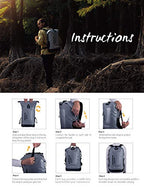 Waterproof Backpack for Men 20L (20L / Gray)