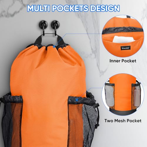 120L Laundry Bag Backpack (120L / Orange)