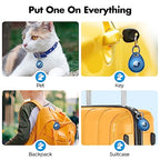 AirTag Holder (Transparent Black&Blue)