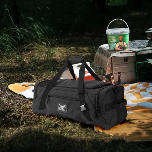 65L Large Duffle Bag (Black / 65L)