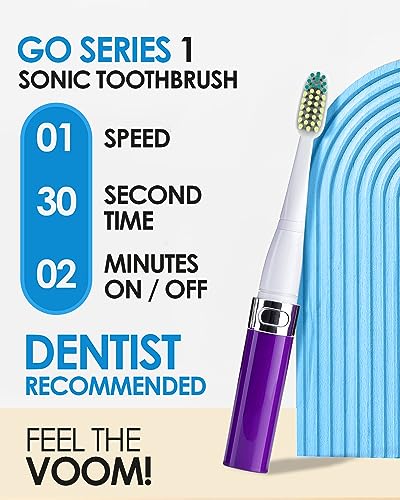 Electric Toothbrush for Adults (Purple)