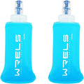 Folding Soft Flask Portable Collapsible Running Lightweight Water Bottle by WRELS