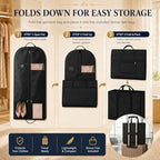 Hanging Luggage Garment Bag Set (Garmentbag 54INCH 2 pack)