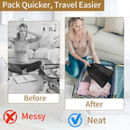 20 Pack Shoe Bags for Travel (Black)