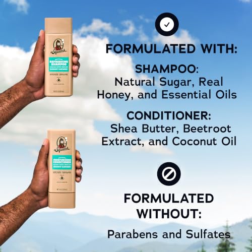 Men's Natural Shampoo and Conditioner Set
