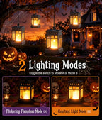 Halloween Decorations Solar Lanterns (2 Pack)