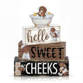 Tiered Tray Decor Set (Dachshund)