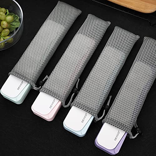 Travel Utensils with Case (Purple)