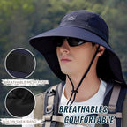 Outdoor Sun Hat for Men Women (1pack-navy/Arm Sleeves)