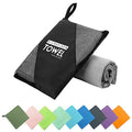 Microfiber Travel Towel (Gray / XS:12"×24")