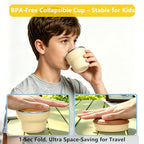 Collapsible Cup for Travel (Cream)