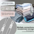 Silicone Cable Ties (White / 4.2 Inch+7.1 Inch)