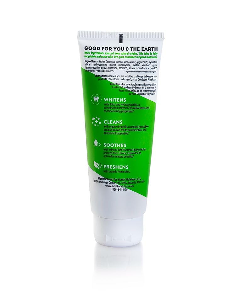 Fluoride Free Hydroxyapatite Toothpaste (3 Ounce (Pack of 1))