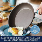 Cucina Nonstick Cookware (Agave Blue / 10 Piece Porcelain)