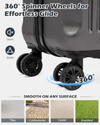 PC+ABS Hardshell Luggage (silver / 28 inch)
