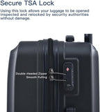 Campfun 3 Piece Luggage Sets, Hardshell ABS Luggage - Image 5