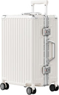 AnyZip Carry On Luggage PC+ABS Aluminum Frame Zipperless Luggage Hard Shell by YourBestTravelChoice