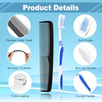 30 Set Travel Toothbrush Kit Bulk (1 Count (Pack of 30))