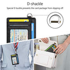 Slim Minimalist Wallet RFID Credit Card Holder for Men (small / Fine Cowhide Black)