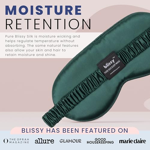 Silk Sleep Mask (Emerald)